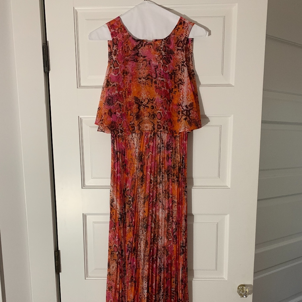 Calvin Klein Pleated Dress